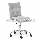 Кресло офисное «Zero» серый велюр