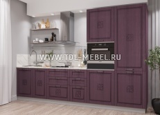 Модульная кухня Тито пурпур