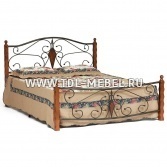 Металлическая двуспальная кровать «Viking» 160х200 см  Малайзия