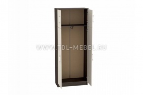 Шкаф для одежды Машенька 800х2020х370 мм венге/ дуб молочный
