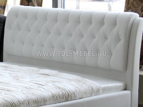 Кровать мягкая Белиста экокожа, ткань